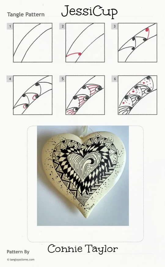 How to draw JessiCup by Connie Taylor