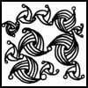 Zentangle pattern: Jesterz