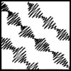 Zentangle pattern: Jitterz