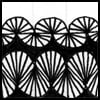 Zentangle pattern: Kandysnake