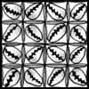 Zentangle pattern: KauriKunde. Image © Linda Farmer and TanglePatterns.com