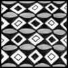 Zentangle pattern: Kizzmet. Image © Linda Farmer and TanglePatterns.com