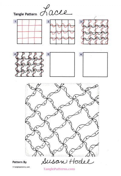 How to draw LACEE « TanglePatterns.com