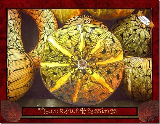 ladynorth (Anje)'s Tangled Thanksgiving card