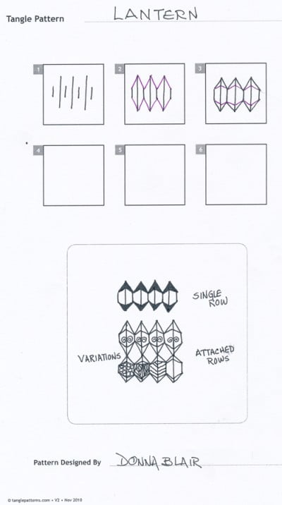 How to draw LANTERN « TanglePatterns.com