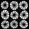 Zentangle pattern: Loops