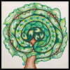 CZT Lynn Mead's Tree of Life Labyrinth String tutorial