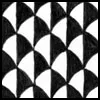 Zentangle pattern: Majestic. Image © Linda Farmer and TanglePatterns.com. ALL RIGHTS RESERVED. You may use this image for your personal non-commercial reference only. The unauthorized pinning, reproduction or distribution of this copyrighted work is illegal.