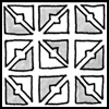Zentangle pattern: Margin. Image © Linda Farmer and TanglePatterns.com. ALL RIGHTS RESERVED. You may use this image for your personal non-commercial reference only. The unauthorized pinning, reproduction or distribution of this copyrighted work is illegal. Zentangle pattern: Margin. Image © Linda Farmer and TanglePatterns.com. ALL RIGHTS RESERVED. You may use this image for your personal non-commercial reference only. The unauthorized pinning, reproduction or distribution of this copyrighted work is illegal.