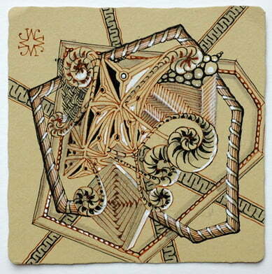 Zentangle® Art: Renaissance Tiles