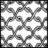 Zentangle pattern: Mc na. Image © Linda Farmer and TanglePatterns.com. ALL RIGHTS RESERVED. You may use this image for your personal non-commercial reference only. The unauthorized pinning, reproduction or distribution of this copyrighted work is illegal.
