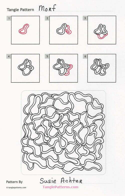 How to draw MORF « TanglePatterns.com