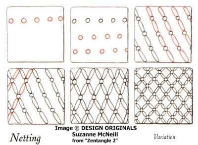 How to draw NETTING « TanglePatterns.com