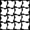 Zentangle pattern: Ninja Stars