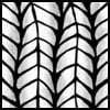 Zentangle pattern: Nstitches. Image © Linda Farmer and TanglePatterns.com. ALL RIGHTS RESERVED. You may use this image for your personal non-commercial reference only. The unauthorized pinning, reproduction or distribution of this copyrighted work is illegal.