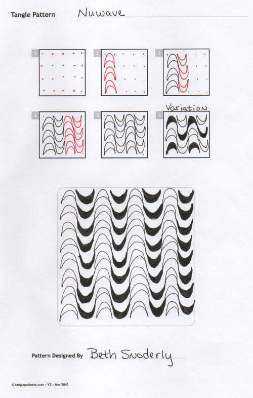How to draw NUWAVE by BHow to draw NUWAVE by Beth Snoderly