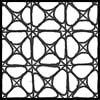 Zentangle pattern: 'NZEPPEL