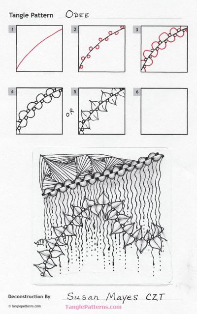 How to draw ODEE « TanglePatterns.com