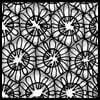 Zentangle pattern: Oskie. Image © Linda Farmer and TanglePatterns.com. ALL RIGHTS RESERVED. You may use this image for your personal non-commercial reference only. The unauthorized pinning, reproduction or distribution of this copyrighted work is illegal.
