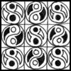 Zentangle pattern: Osoo. Image © Linda Farmer and TanglePatterns.com. ALL RIGHTS RESERVED. You may use this image for your personal non-commercial reference only. The unauthorized pinning, reproduction or distribution of this copyrighted work is illegal.