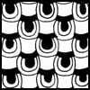 Zentangle pattern: Owlz