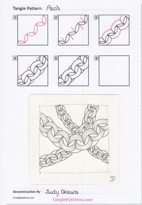 How to draw PACH TanglePatterns