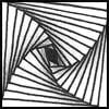 Zentangle pattern: PARADOX