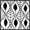 Zentangle pattern: Pheasant. Image © Linda Farmer and TanglePatterns.com. ALL RIGHTS RESERVED. You may use this image for your personal non-commercial reference only. The unauthorized pinning, reproduction or distribution of this copyrighted work is illegal.