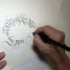 Sakura Pigma Calligrapher video with Maria Thomas