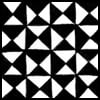 Zentangle pattern: Pinwheels