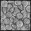 Zentangle pattern: Pixioze. Image © Linda Farmer and TanglePatterns.com. ALL RIGHTS RESERVED. You may use this image for your personal non-commercial reference only. The unauthorized pinning, reproduction or distribution of this copyrighted work is illegal.