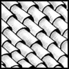 Zentangle pattern: Planateen