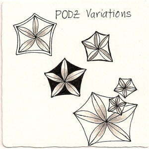 Podz variations by CZT Nancy Newlin