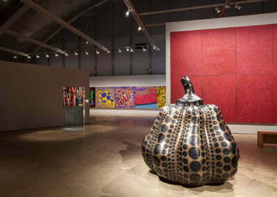 An exhibition Yayoi Kusama made for the Helsinki Art Museum in October 2016.