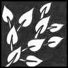Zentangle pattern: POKELEAF Zentangle pattern: POKELEAF