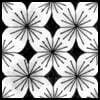 Zentangle pattern: Pomx2. Image © Linda Farmer and TanglePatterns.com