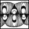 Zentangle pattern: Por Fin