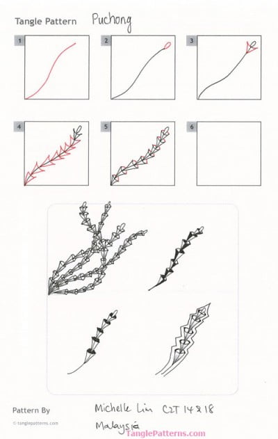 How to draw PUCHONG « TanglePatterns.com