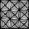 Zentangle pattern: Puf
