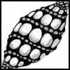 Zentangle pattern: Purk