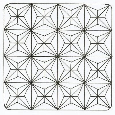 Zentangle® including her QUILTZ tangle pattern, by Kym Barlow. Zentangle® including her QUILTZ tangle pattern, by Kym Barlow.