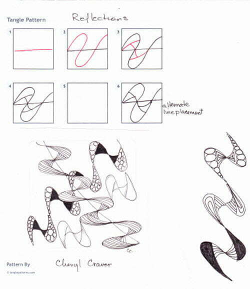 How to draw REFLECTIONS by Cheryl Craver