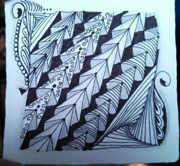 Zentangle by Renee King