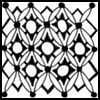 Zentangle pattern: Sand. Image © Linda Farmer and TanglePatterns