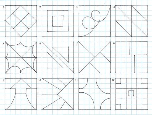 Guest Contributor: Sandra Strait’s String Templates « TanglePatterns.com