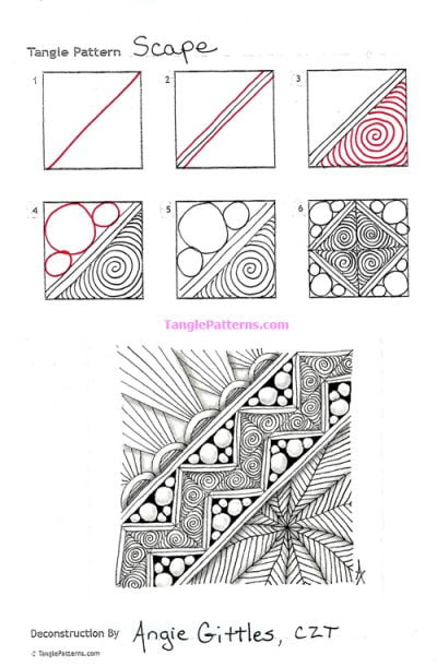 How to draw SCAPE « TanglePatterns.com