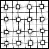 Zentangle pattern: Screen