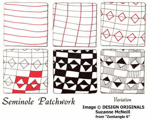 How to draw SEMINOLE PATCHWORK