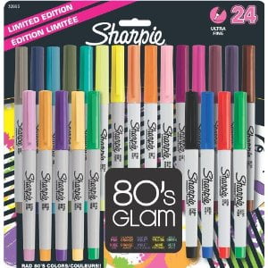 Sharpie Ultra-Fine Permanent Markers, Black, 24 Count - Sam's Club