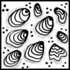 Zentangle pattern: Shiraz